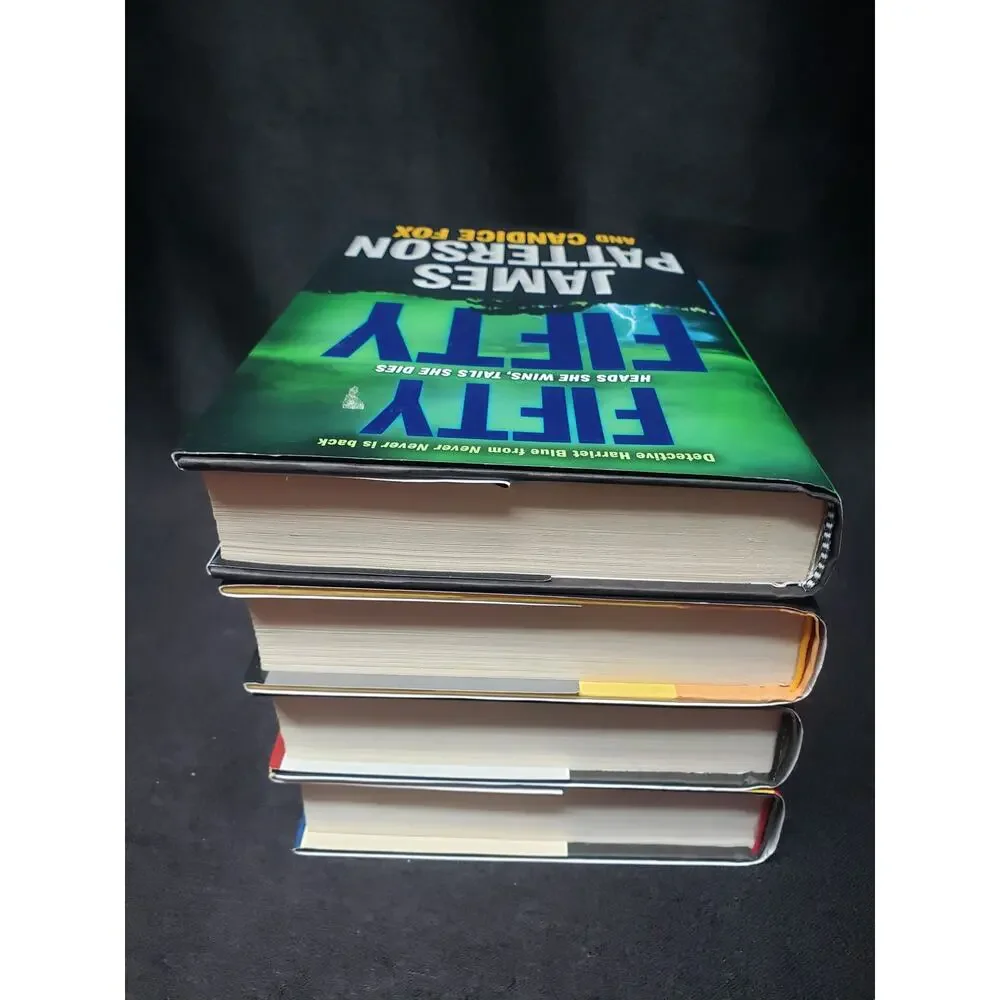 James Patterson Hardback Book Bundle 55 18th Abduction 20th Victim Texas Outlaw